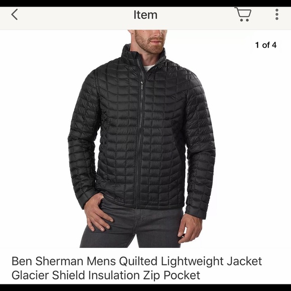 ben sherman quilted jacket